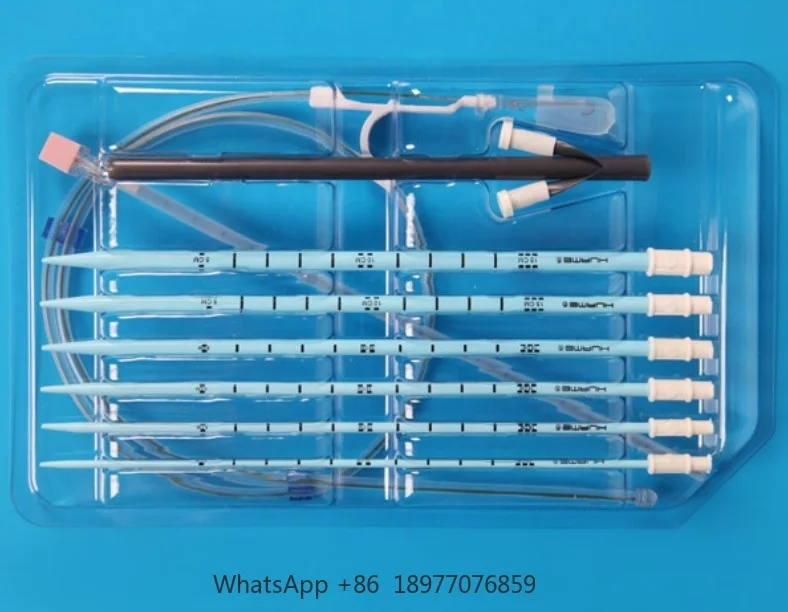 

40pcs Medical Urology Surgical Consumables Amplatz Renal Dilator 8F-18F Set