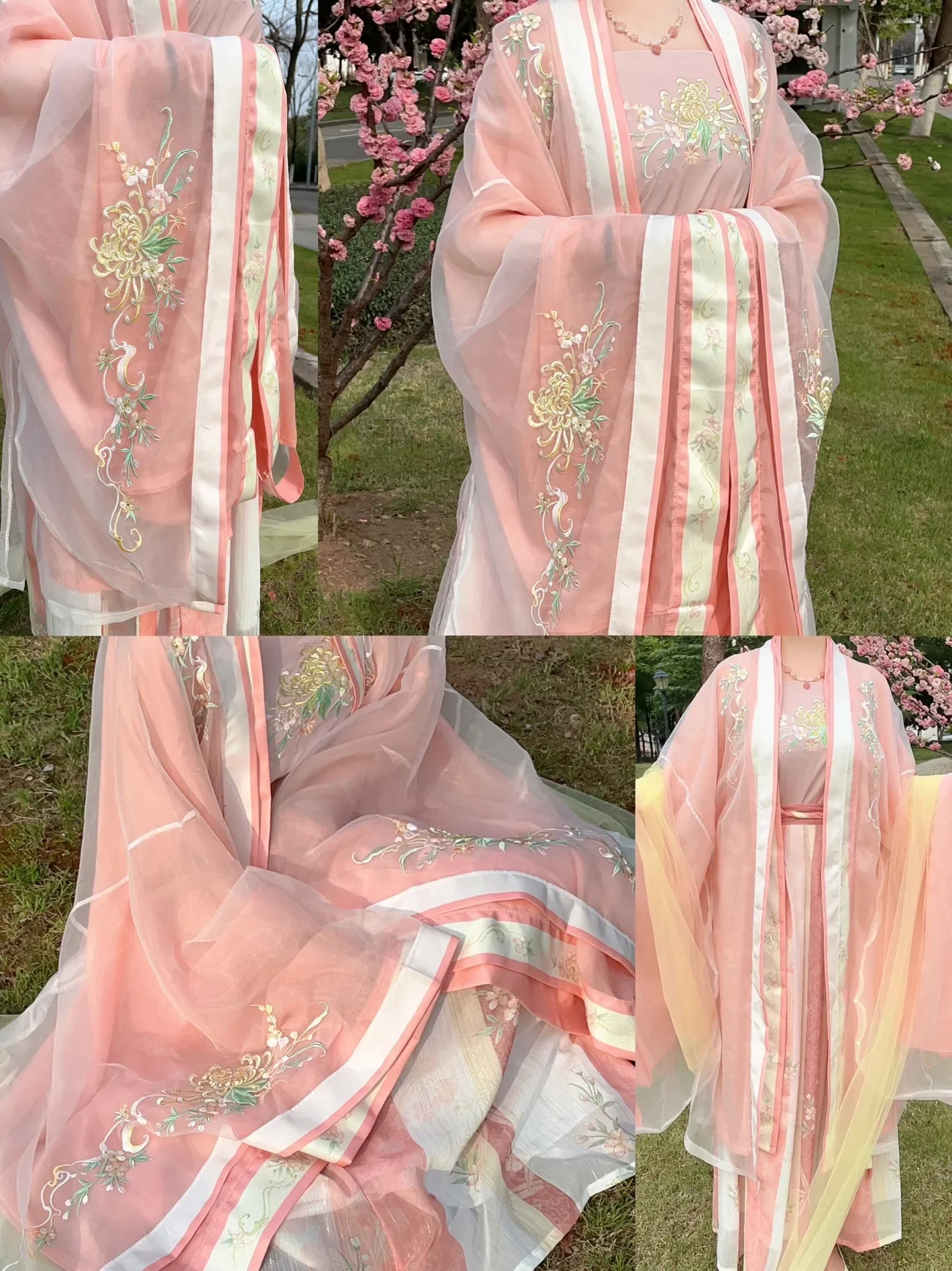 Hanfu الصينية فستان المرأة الإناث كرنفال تأثيري حلي القديمة التقليدية Hanfu الوردي Hanfu فستان الرقص