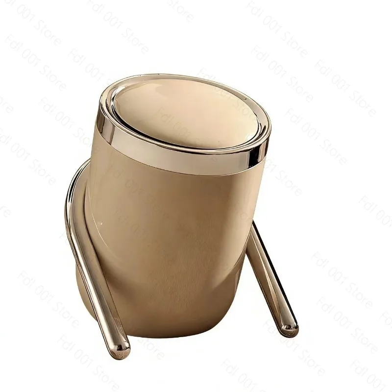 Retro trash can household kitchen living room bathroom bedroom tea room toilet office bed and breakfast hotel storage bucket