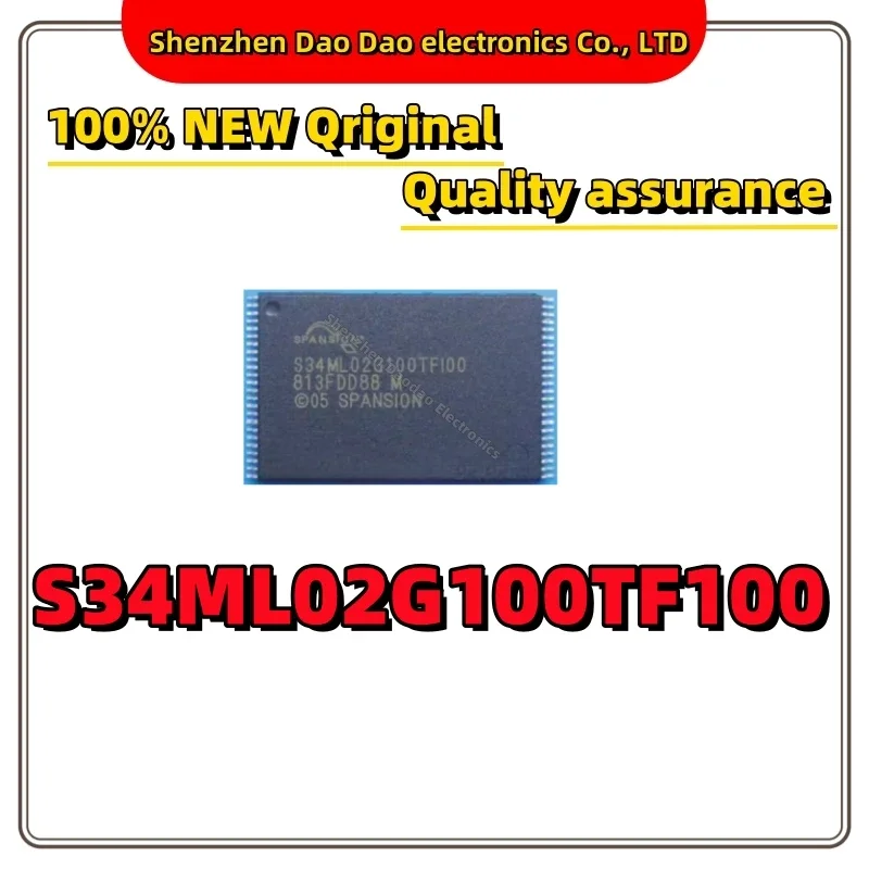 S34ML02G100TF100 S34ML02G100TFI000 TSOP-48 256MB chip de memoria FLASH NAND IC nuevo original