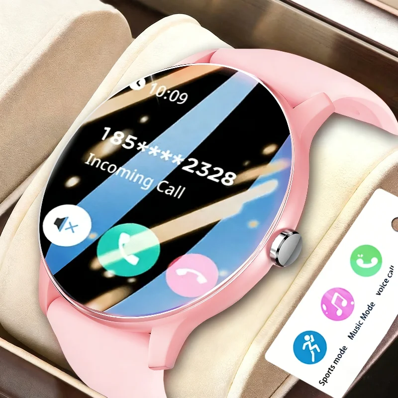 Smartwatch Fitness Band with Wireless Calling and Sports Modes