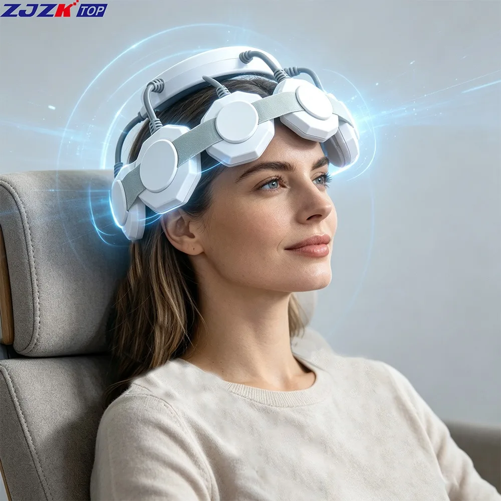 ZJZKTOP 40Hz Repetitive Transcranial Magnetic Stimulator RTMS Brain Therapy Device For Depression Bipolar Disorder Mental Health