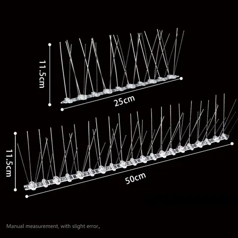 Fågelspikar Avskräckande Material Fågelskrämmare Duvor Djuravskräckande Förvånar Fåglar Anti Utomhus Skadedjursbekämpningsprodukter Hem 10 best sales fågelskrämma - №10