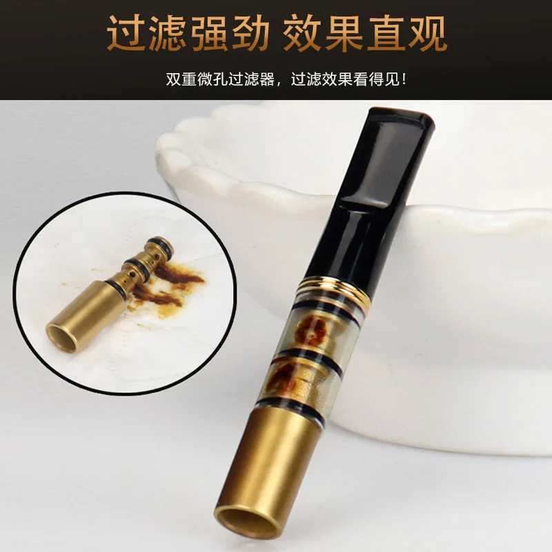 Reusable Smoking Holder Filter Tar Filter Reduce Tar Oral Care Cleanable Holder Recycling Mouthpiece Smoking Accessories