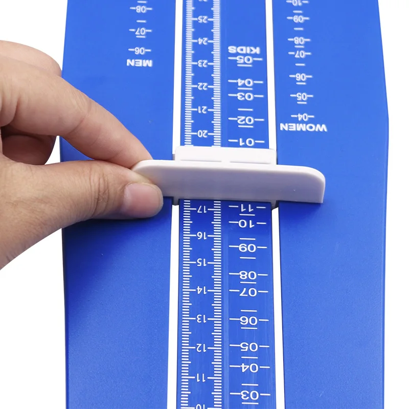 Imagem -04 - Dispositivo de Medição do Tamanho do pé para Adultos Ferramenta de Medida do pé Régua do pé Faixa Ajustável Ferramenta de Cuidados com os Pés 1pc