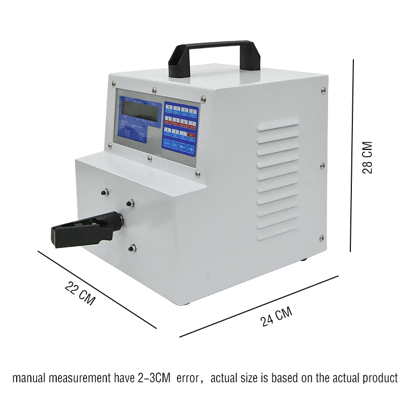 110V/220V Microcomputer Winding Machine Fully Automatic Pedal Twisting Machine High Speed Stranding Machine 90W 300-7500 rev/min