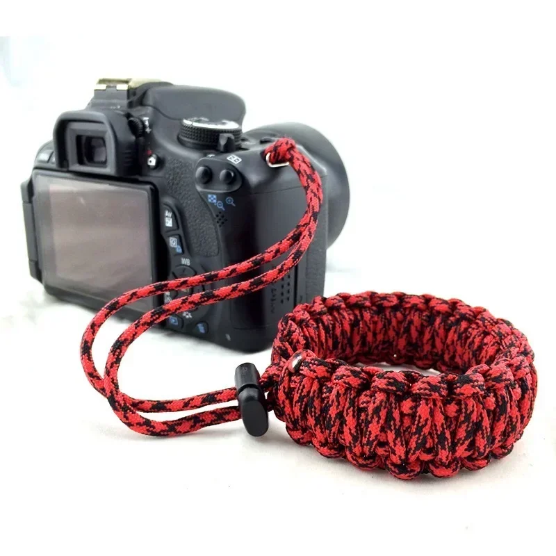 

Multifunctional Double 7-core Parachute Rope Camera Braided Lanyard Bracelet Sports Survival Wrist Rope Backcountry Camping Ride