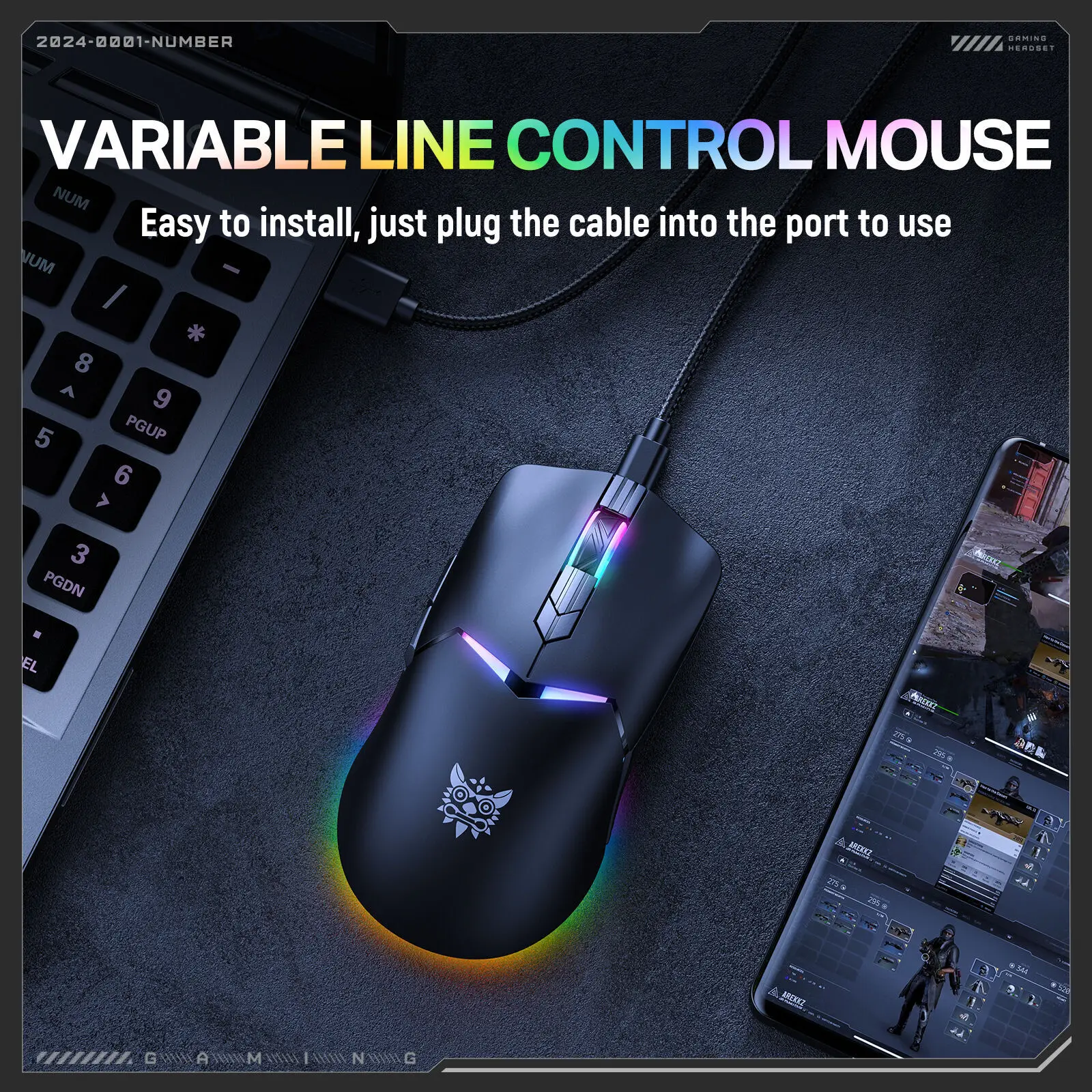 New Tri-mode Bluetooth+2.4G Wireless+Type-C Wired Optical Ergonomy Macro Programme Mouse Rechargeable Silent Esport Game Mice