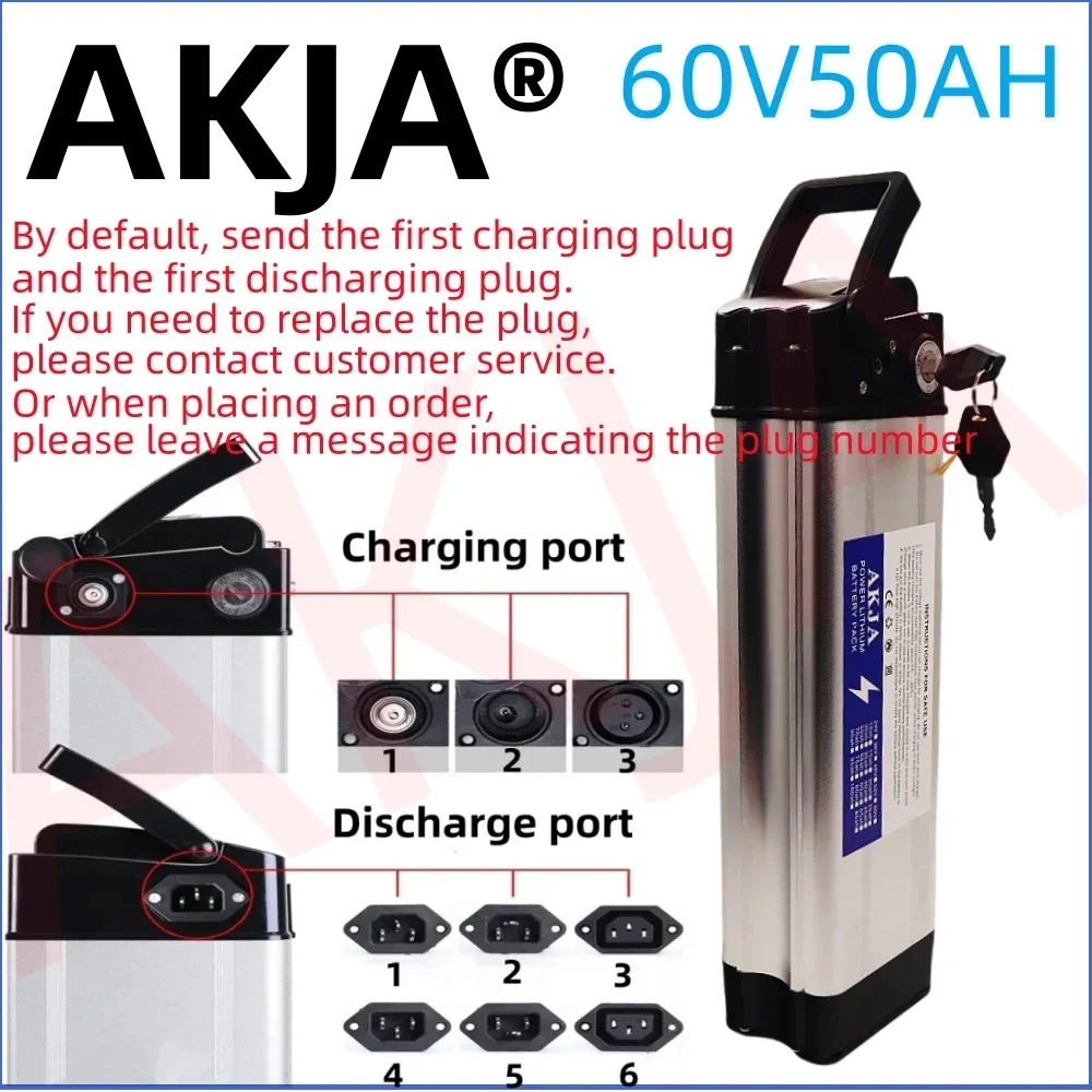 

Air fast transportation New Full Capacity Power 18650 Lithium Battery 60V10ah-50ahBattery pack Suitable for Silver Fish 80-2000W