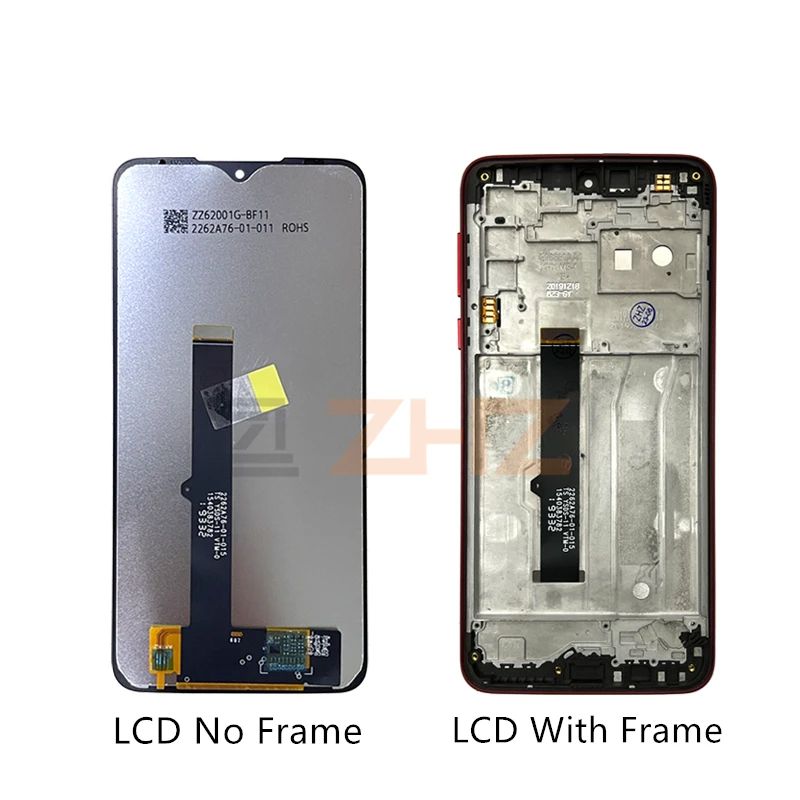 For Motorola Moto G8 Play LCD Display Touch Screen Digitizer Assembly With Frame For Moto g8 Play Display Replacement Parts