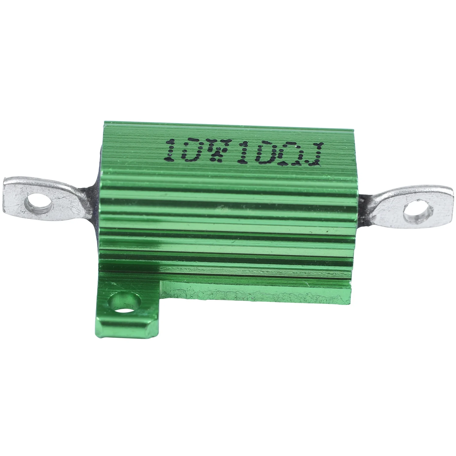 Green Aluminum Chassis Mounted Wirewound Resistors 10W 10 O