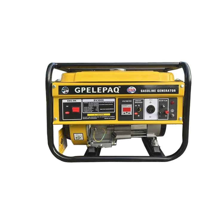 Wholesale Factory 2kw 2.5kw 3kw Small Gasoline Generator Recoil Electric Start