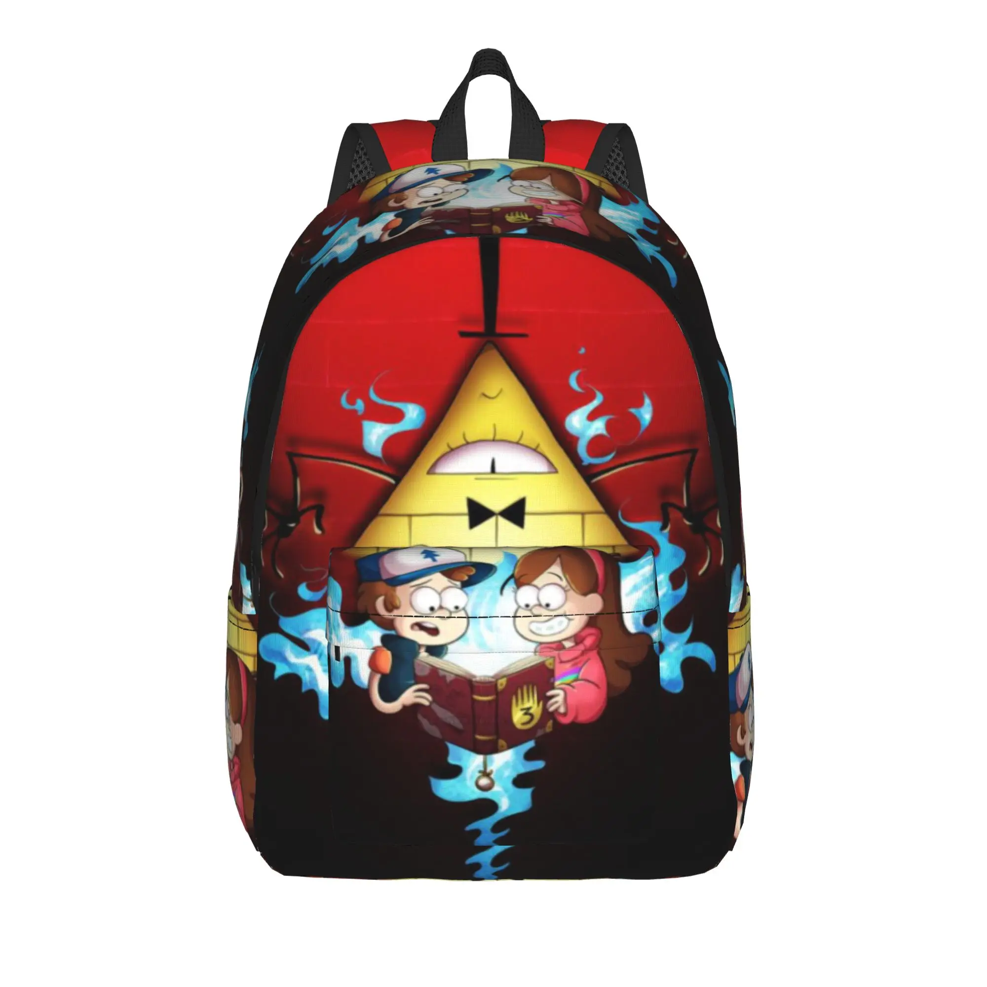 Gravitys Falls Cool Backpack with Pocket High School Business  Daypack for Men Women College Shoulder Bag