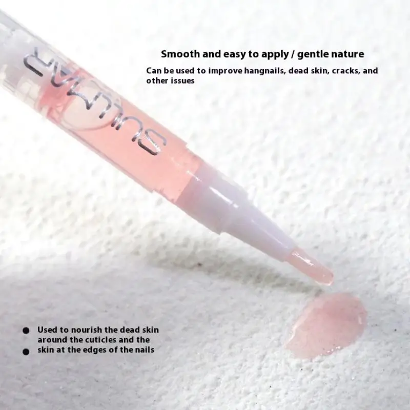 Óleo de cutícula para cuidados com as unhas, caneta de óleo nutritivo para reparação de unhas, 15 odores, 5ml, esmalte em gel para nutrir a pele, tratamento de manicure