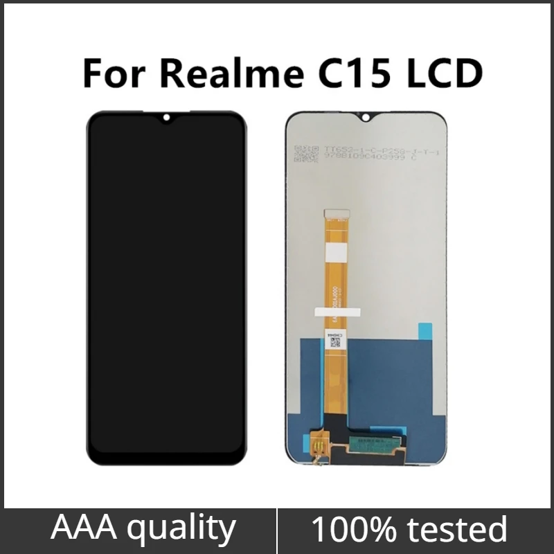 

6.5 inch For Realme C15 RMX2180 screen replacement Lcd display touch screen assembly For Realme C15 LCD