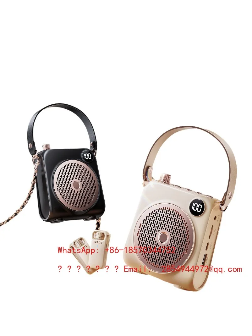 M15 Little Bee Loudspeaker, High Volume Wireless Collar Microphone for Teachers in Class