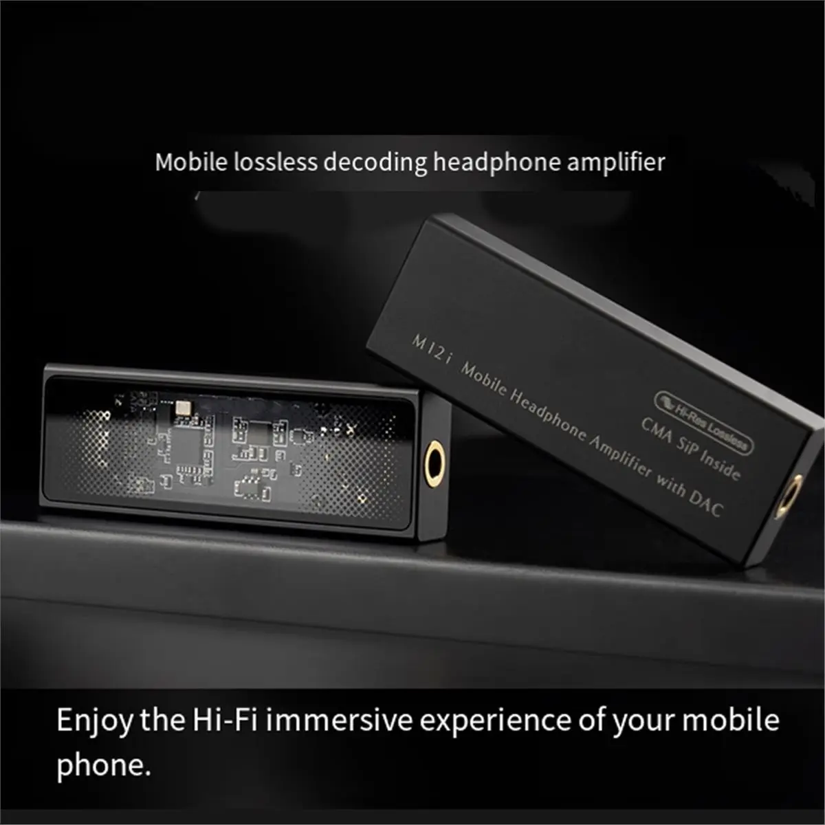 

(BAAY) M12i Мобильный усилитель для наушников с ЦАП, Hi-Fi усилитель для наушников, портативный декодер для Android, iOS, ПК, игр и музыки