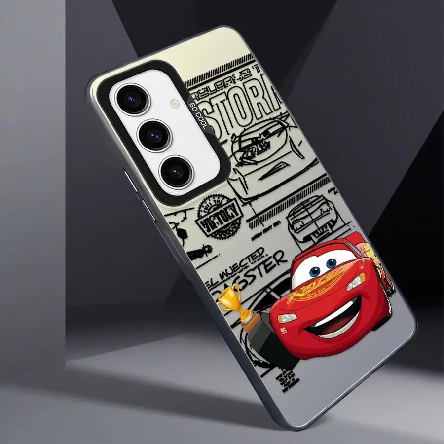 Custodia morbida per Samsung Galaxy A53 A73 A35 A26 A36 A72 A51 A56 A55 A54 A52 A71 Disney Lightning McQueen