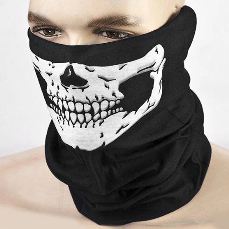 Summer Outdoor Riding Mask Neck Protection Sunscreen Mask Motorcycle Earmuffs Silk Head Scarf Foulard Femme Facemask #06