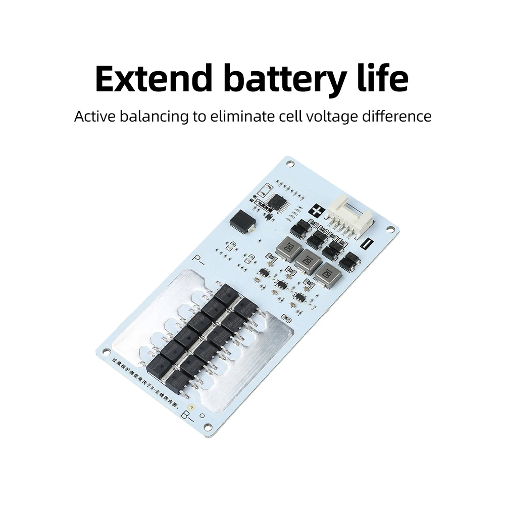 4S 25A 12V Aktives Ausgleichs-Batterieschutzmodul Lifepo4-Zellen BMS Lade-Ausgleichsmodul – Detail 4