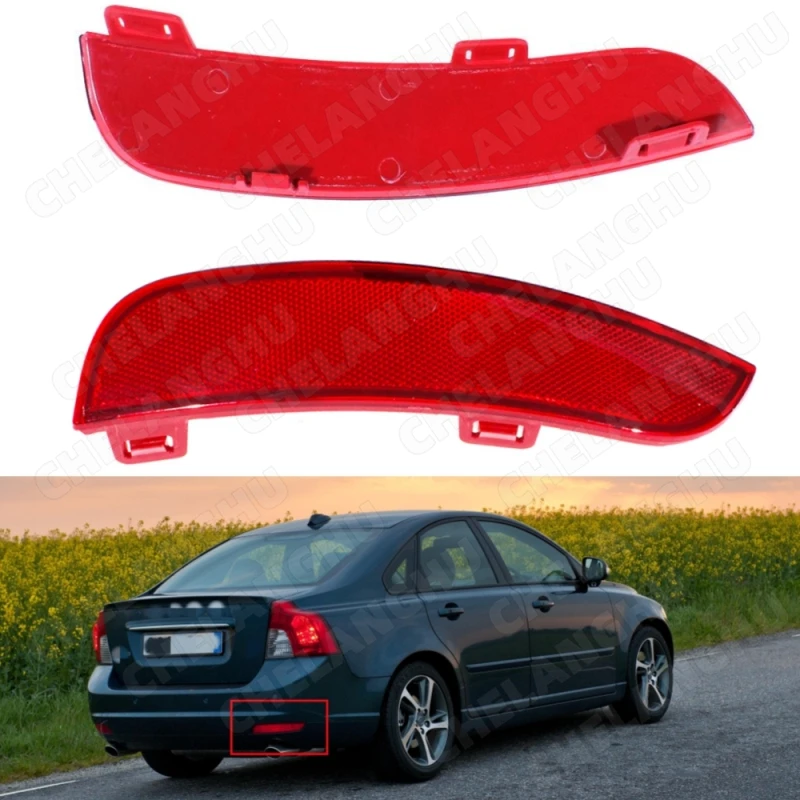 

1Pc Right Side Rear Bumper Lamp For VolvoS40/V50 2008 2009 2010 2011 2012 2013 2014 2015 Car Accessories 30763346