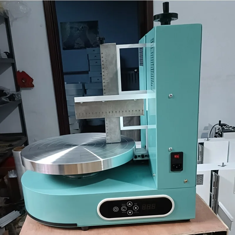 Cake Cream Spreading Machine, Semi & Fully Automatic Cake Crumb Coating Frosting Equipment