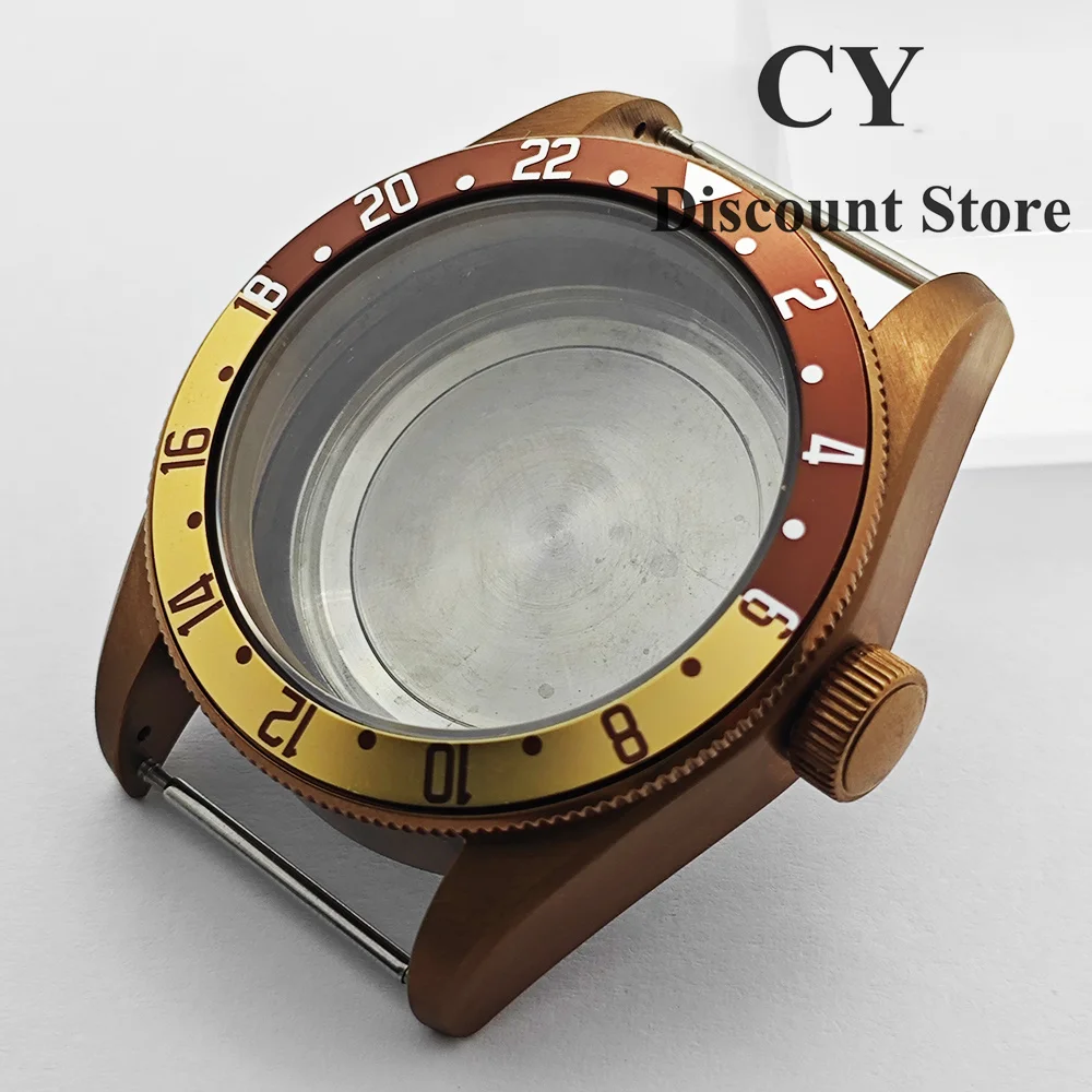 

RICHUS NH35 WatchCase 41mm RoseGold Stainless Steel Wacth Case Fit NH35 NH36 ETA2824 2836 Miyota82-DG Movement Watch Accessories