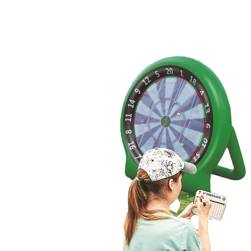 

Inflatable giant golf dart seat