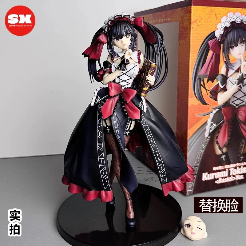 

В наличии Аниме-фигурка Date A Live Kurumi Tokisaki «Nibelcole» - Готическая статуя «Дух Лолиты», коллекционная статуя, настольный дисплей, подарок
