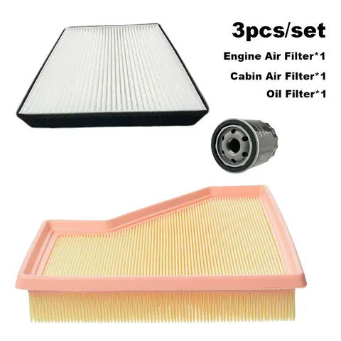 Комплект фильтров для GEELY COOLRAY SX11 1.5L 2021-2025: салонный фильтр, масляный фильтр, фильтр кондиционера (BHE15-AFD), артикул 6608194770