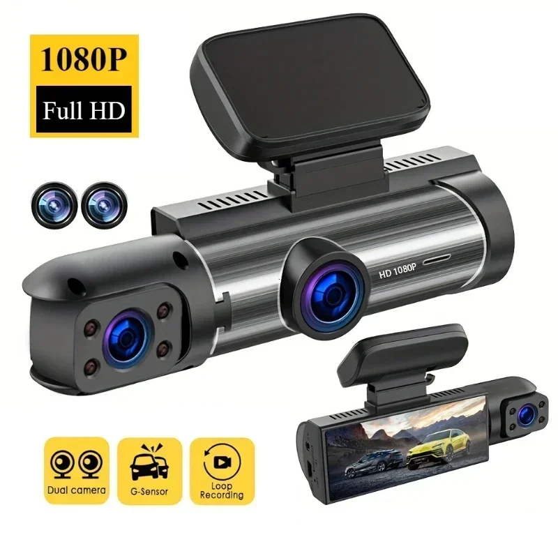 For Cars Dual Camera 1080P Car Dvr Dash Cam for Vehicle Recorder Video Rear View Camera Black Box Car Accsesories