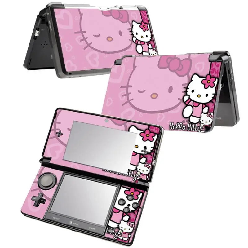 Sanrio Hello Kitty  Skin Cover Sticker Decal for Nintendo NDSi XL Game Console Controller Protective Film Cartoon Accessories