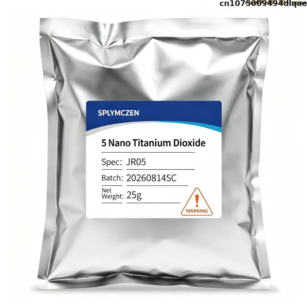 SPLYMCZEN 5nm Nano Titanium Dioxide Nano TiO2 White Pigment Powder High Dispersion Raw Material DIY Soap Detergent Coating
