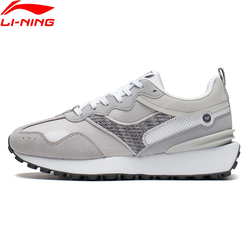 Li-Ning Women COSMOS CLASSIC Lifestyle Shoes Cushion Comfortable LiNing Leisure Retro Fitness Sport Shoes Sneakers AGCS350