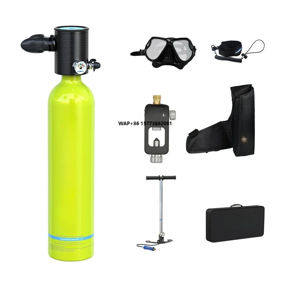 

Spare air Oxygen tank Dive Mini scuba System Easy Breath Diving Equipment Kit