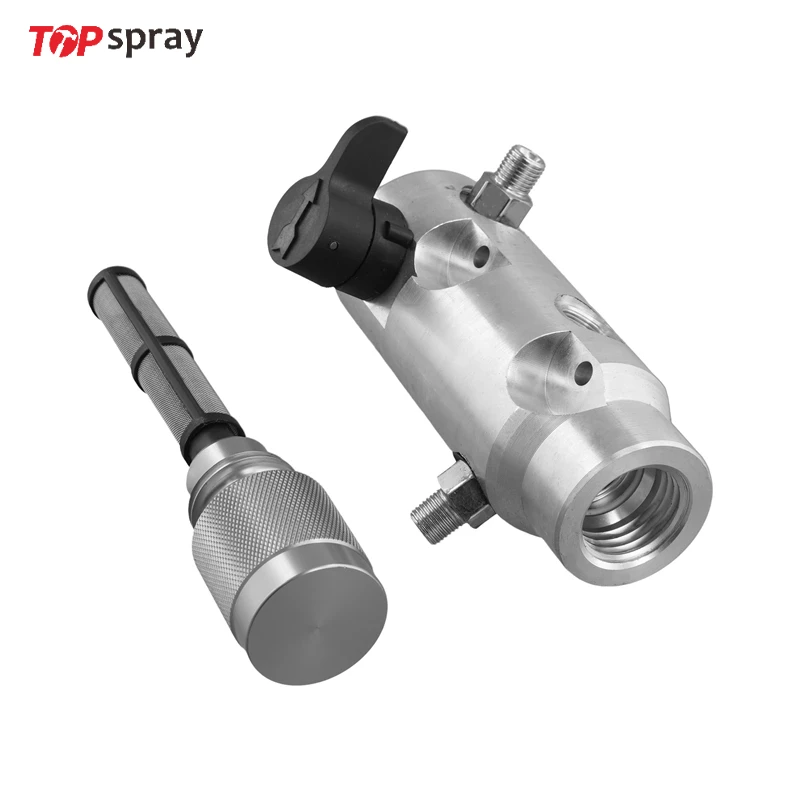 Filter Assembly Return Valve Pump Airless Machine Pump Part For 390/395 / 490/495/595 Airless Ssprayer Filter Pump