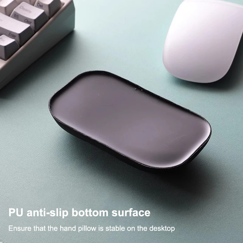 Morbido silicone mouse tappetino da polso mouse poggiapolsi home office computer gaming bracciolo protezione del polso scrivania tappetino per mouse ergonomia