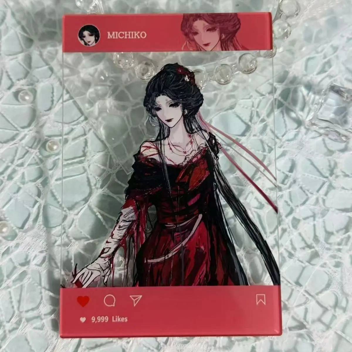

Game Identity V Acrylic Transparent Card Photo Props Grace Naiad Creative Decoration Desktop Ornaments Gifts