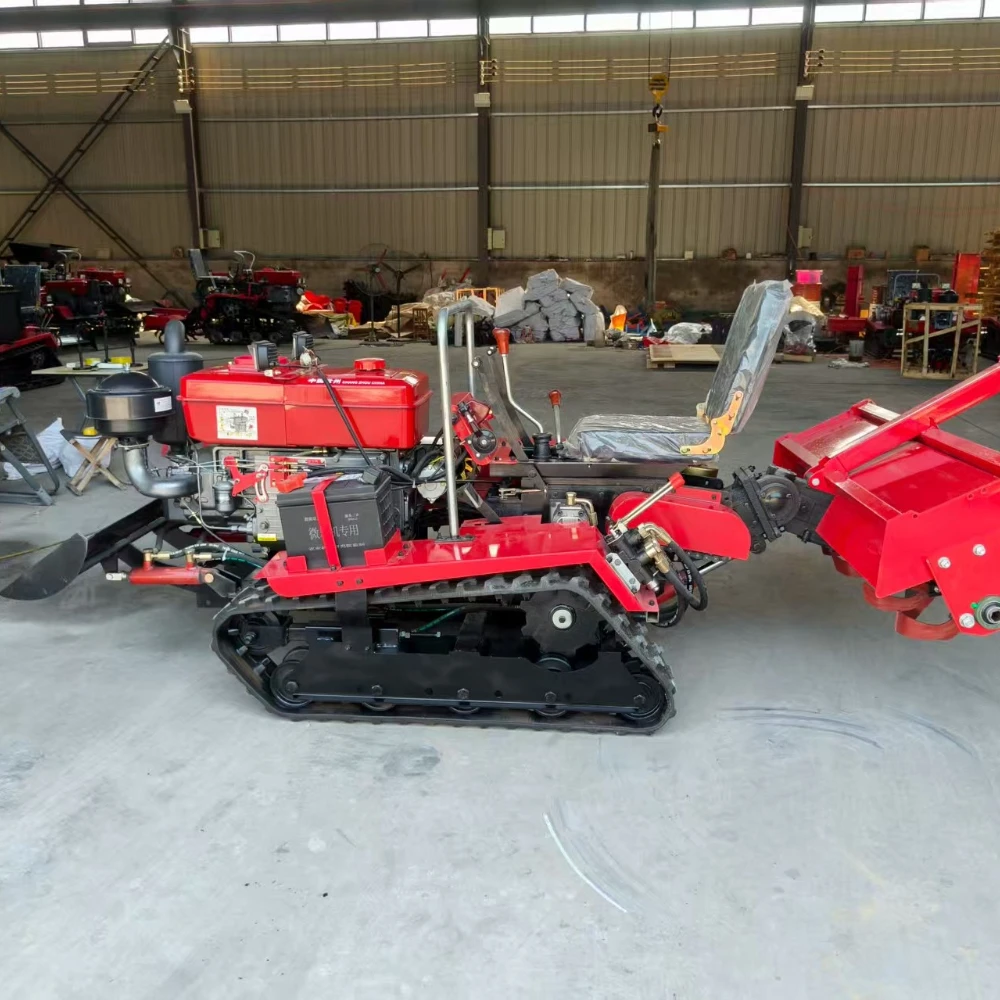 35hp  Water-Saving Mini Tiller: Forms Ridges While Tilling, Saves 30% Water in Subsequent Irrigation