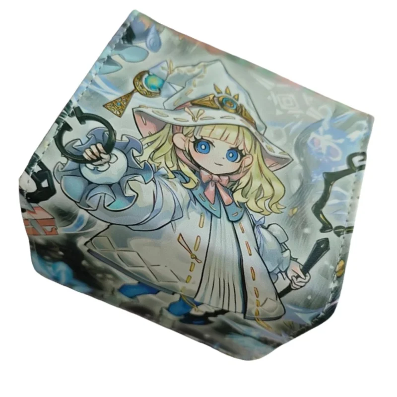 Yu-Gi-Oh-Boîte de rangement en cuir pour figurines d'action, porte-cartes, Legend Woes, tosette, Asteria of The White Woods, jouet de collection de jeux, bricolage