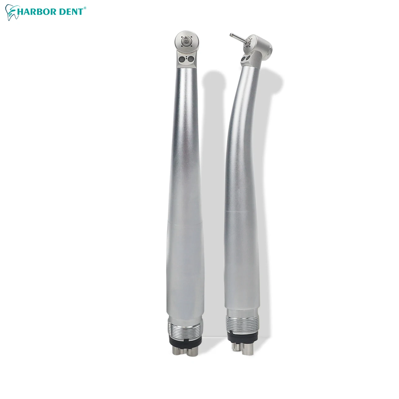 Dental Small Head High Speed Handpiece Double LED Mini Head for Dental Lab Kids Children Hand Piece Push Button Dentistry Tools