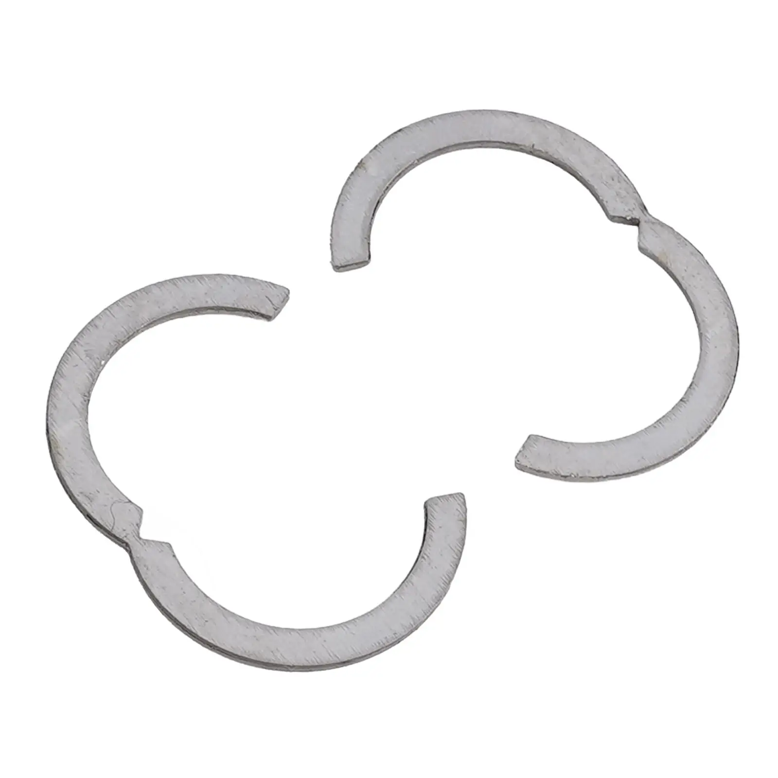 10pcs 304 Stainless Steel Corrugated Pipe Segment Rings Circlip DN20 For Solar Panel Mounting System Secure Connection Fittings
