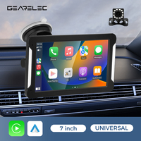 7 Inch Car Radio Portable Wireless Apple CarPlay Android Auto Stereo Multimedia Touch Screen Bluetooth Navigation