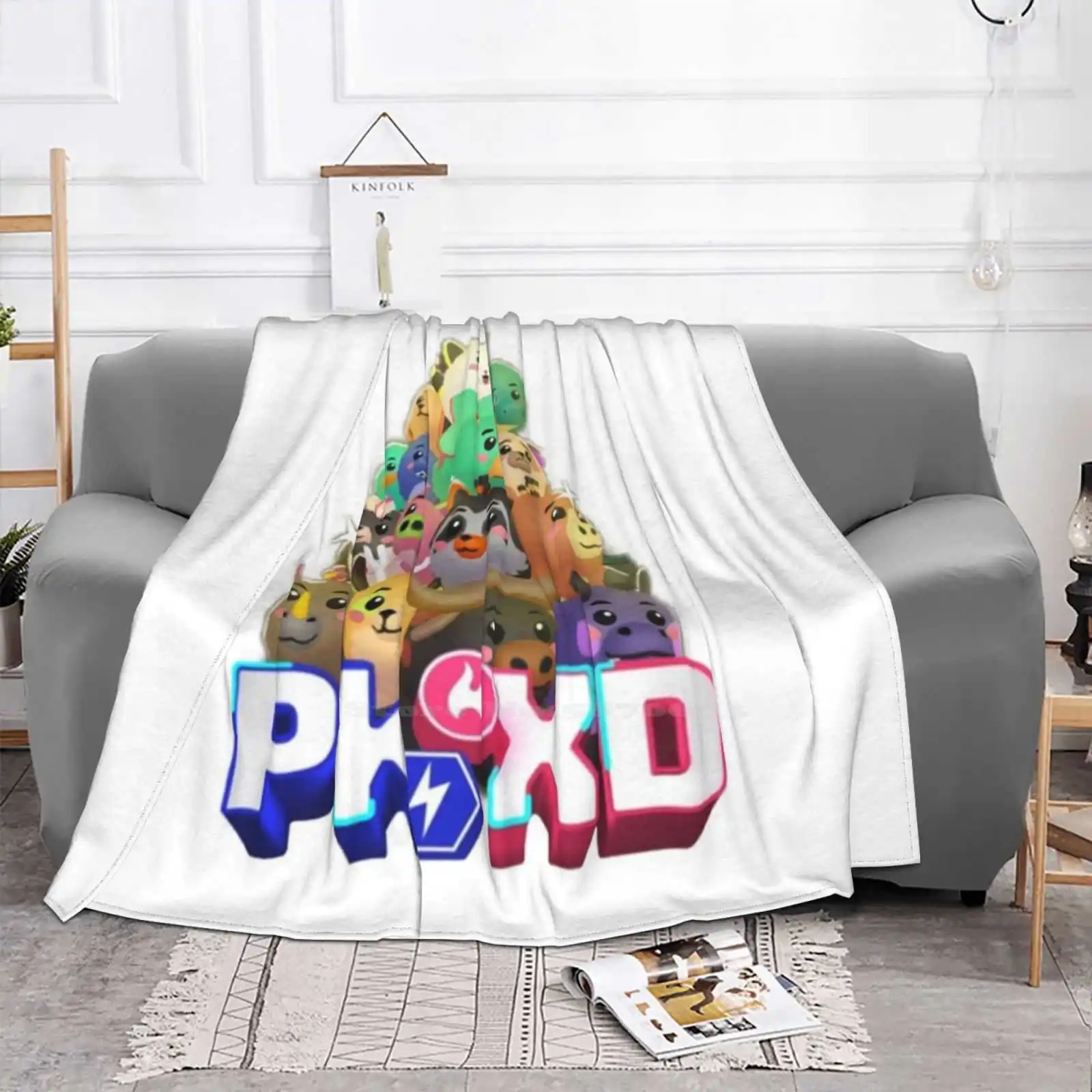 Pk Xd Animals New Selling Custom Print Flannel Soft Blanket Pkxd Pk Xd Mobile Games Kids Boys Girls Cool Children Dreams Teens