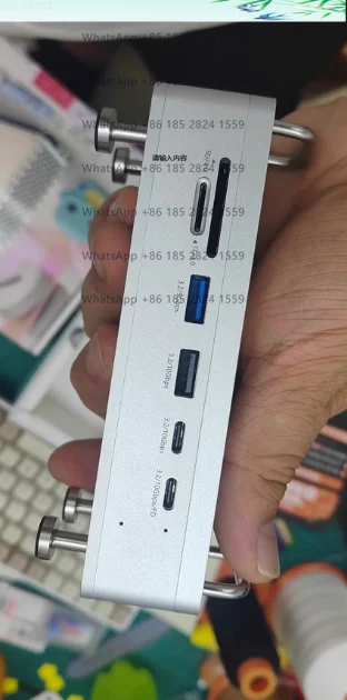 

Корпус для жесткого диска QT03 USB4 — док-станция M.2 SSD для Mini с многопортовым расширениям НОВИНКА