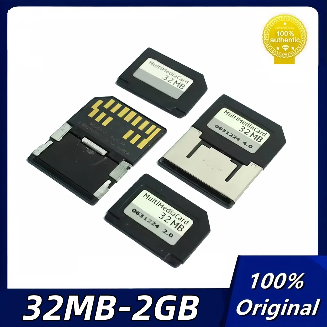 

128MB 256MB 512MB 1GB 2GB MMC mobile Card Dual Voltage 13pin RS-MMC Memory Card With Card Adapter for Old Cellphone