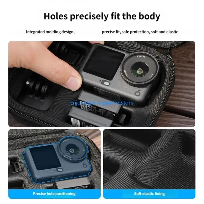 Mini Aufbewahrungstasche für Action 6 Tragetasche Handtasche Schutzbox für Action 6 Kamera Zubehör Y4QF – Detail 8