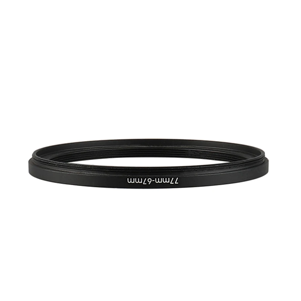 New Camera Lens Filter Metal Adapter Ring 77mm-67mm Step Down Ring Set 77 To 67 77-67mm 77-67 Filter Adapter Camera Adapter Ring