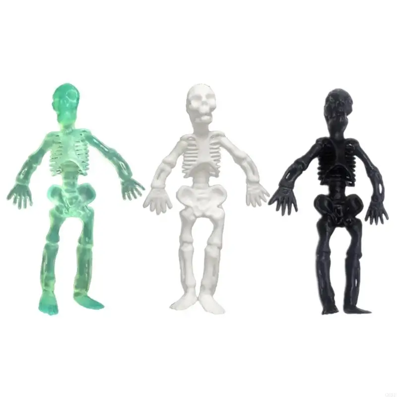 

G6KF Versatile Halloween Skeleton Sculpture Unique Craftsmanship, Perfect for Celebrations Multi Functional and Non Toxic