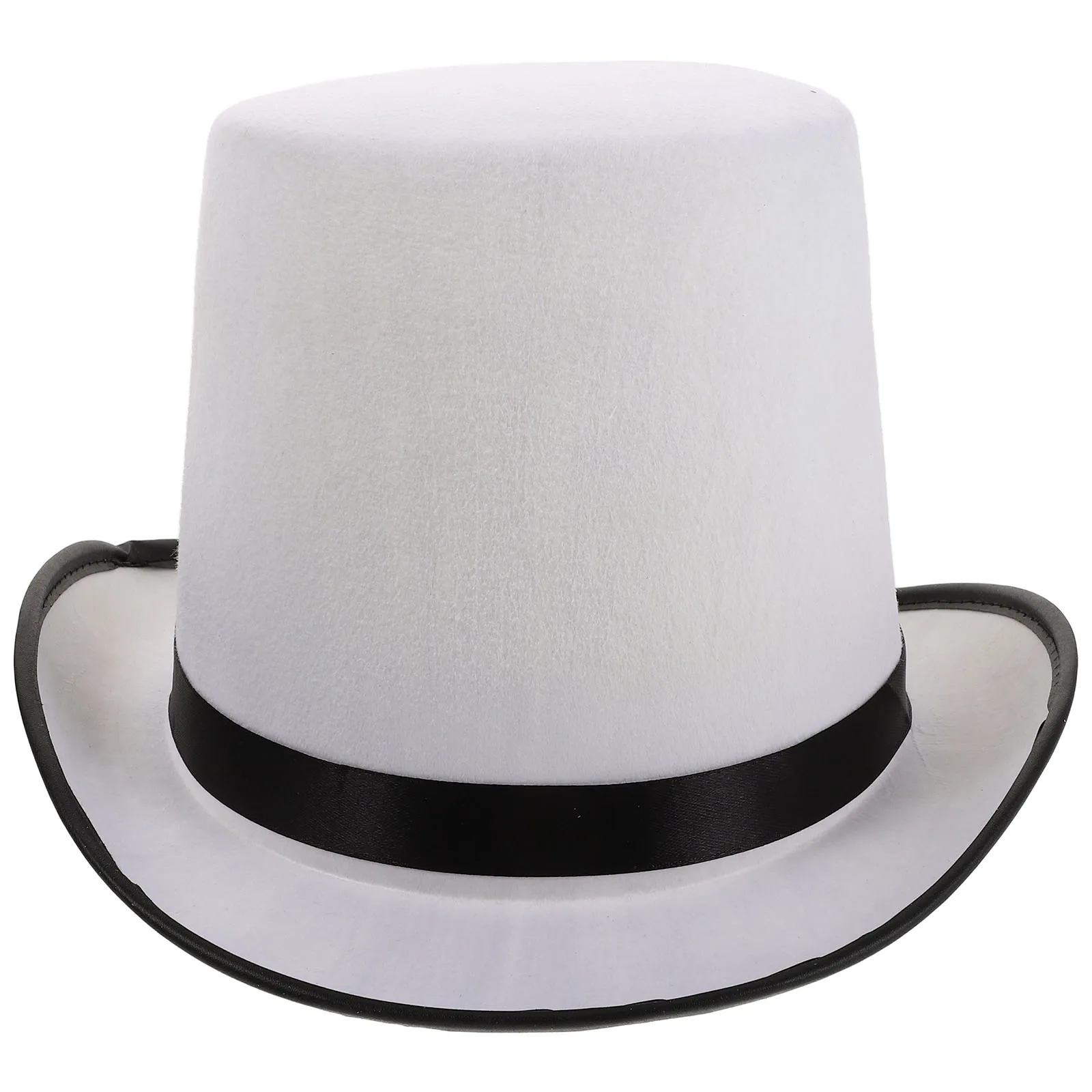 

Felt Magician Hat Costume Accessory For Men Masquerade Party Dress Up Adult Mysterious Style Bowler Headwear